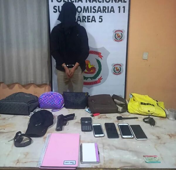 Detienen al hijo del criminal más buscado de Alto Paraná tras asaltar a una universitaria - ABC en el Este - ABC Color