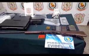 En Isepol detienen a polibandi por asalto y muerte de suizo en Paraguarí •
