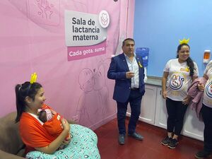 Hospital Pediátrico Municipal de Encarnación promueve la lactancia materna con nueva sala