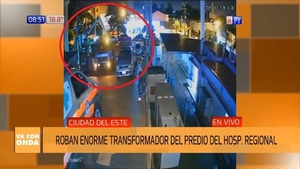Ladrones dejaron sin energía a un Hospital tras robarse un transformador - Noticias Paraguay