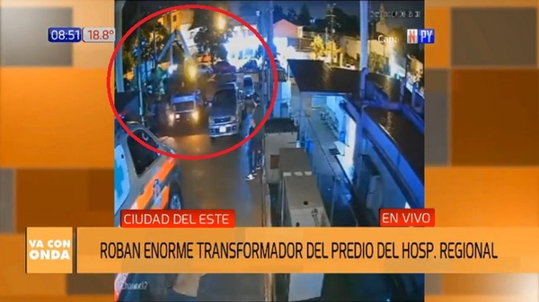 Ladrones dejaron sin energía a un Hospital tras robarse un transformador - Noticias Paraguay
