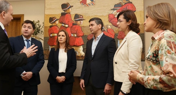 Santiago Peña presentó a nuevas autoridades del sector financiero