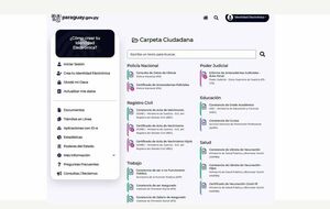 Informe de Antecedentes Judiciales disponible a través del Botón de Pago del Portal Paraguay