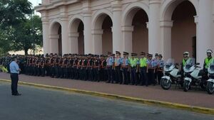 POLICÍA EN ALERTA 100 % ANTE SUPUESTAS AMENAZAS DE MANIFESTACIONES DURANTE TRASPASO