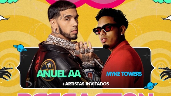 Anuel AA y Myke Towers llegan a Paraguay