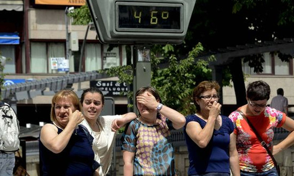 ¿A 50 grados de calor en Paraguay?