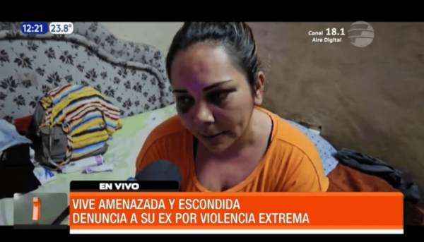 Joven vive escondida y amenazada por su ex | Telefuturo