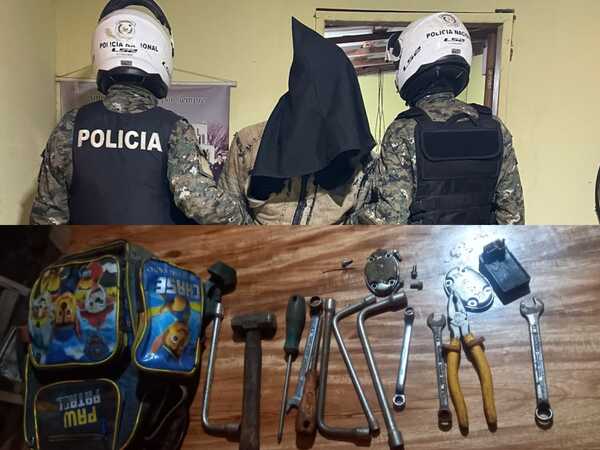 Fue detenido tras robo en depósito de la fiscalía - Oasis FM 94.3