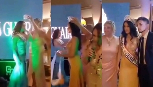 ¡Escándalo total!, error de sumatoria en la coronación del "Miss Guairá" - Teleshow