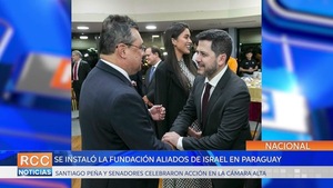 Peña junto a senadores celebraron la instalación de la Fundación Aliados de Israel en Paraguay