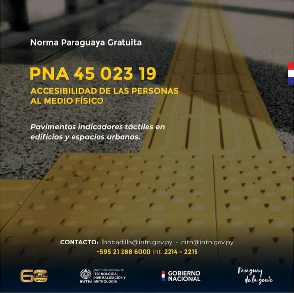 Accesibilidad Norma Paraguaya disponible en web del INTN