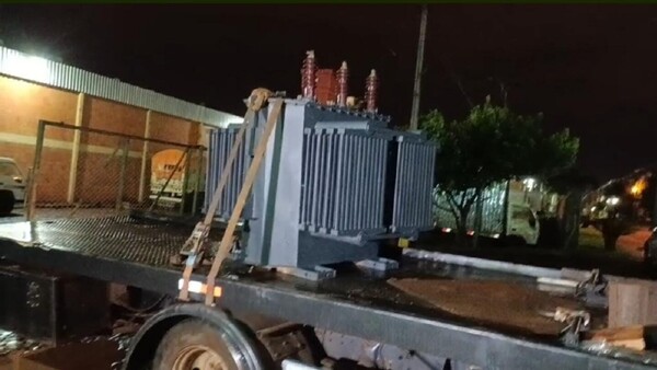 Recuperan transformador robado al Pabellón de Trauma de CDE