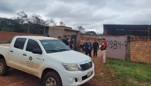 Detienen a hombre que pintó transformador robado del Hospital Regional de CDE