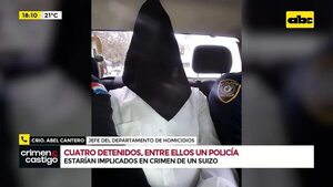 Allanamientos tras asesinato de Suizo: cuatro detenidos, entre ellos un policía - Crimen y castigo - ABC Color