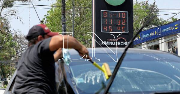La Nación / Expertos meteorológicos alertan sobre ola de calor que superaría los 50 grados para la región