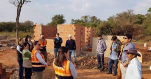La Nación / Misión de la CAF verifica el avance de las obras