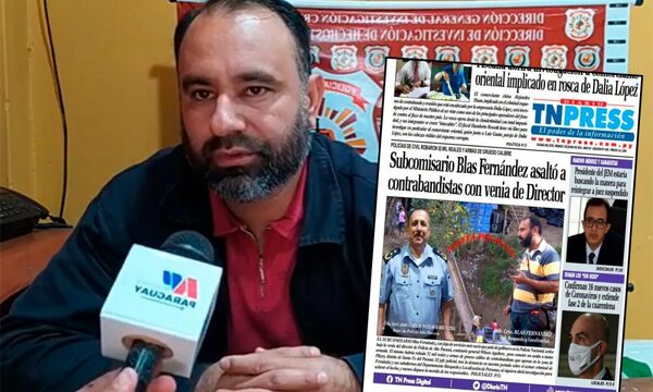 Director administrativo de TNPRESS pide disculpas al subcomisario Blas Fernández – Diario TNPRESS