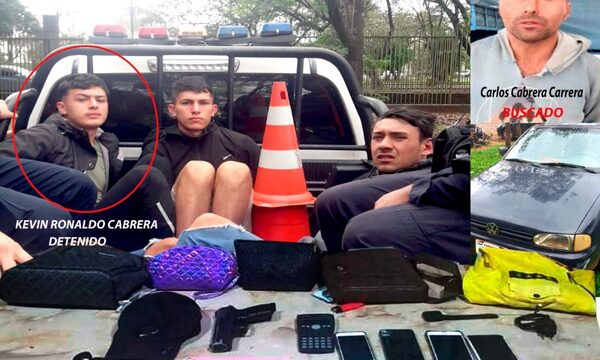 Detienen al hijo del delincuente fugitivo Carlos Cabrera Carrera y dos cómplices – Diario TNPRESS