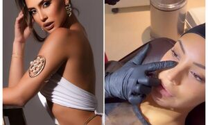 Miss Grand se tuneó el rostro y las axilas para evitar sudar en la competencia