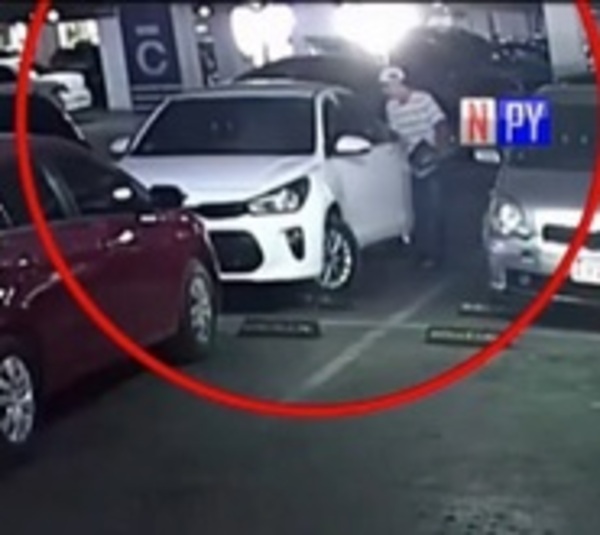 Tortolero robó en 53 segundos un autorradio - Paraguay.com
