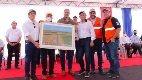 Abdo se jacta de obras en su gobierno: “Cumplimos el 95% de lo prometido en campaña”