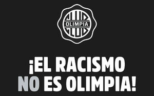 Versus / El contundente mensaje de Olimpia contra el racismo, a horas del duelo ante Flamengo