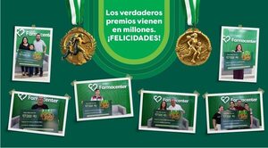 Ganadores de la promoción “Padres Maratonistas”