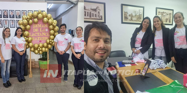 VARIAS ACTIVIDADES SE LLEVAN A CABO EN EL MARCO DE LA SEMANA DE LA LACTANCIA MATERNA - Itapúa Noticias
