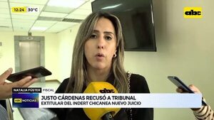 Video: Justo Cárdenas recusó a Tribunal - ABC Noticias - ABC Color