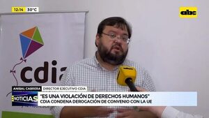 Video: CDIA condena derogación de convenio con la UE - ABC Noticias - ABC Color