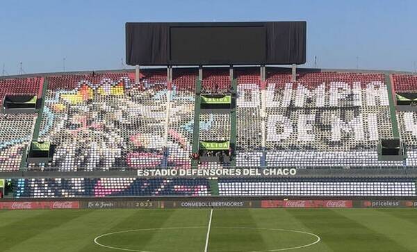 [VIDEO] ¡Qué purete el mosaico que está preparando para esta noche la hinchada de la O!
