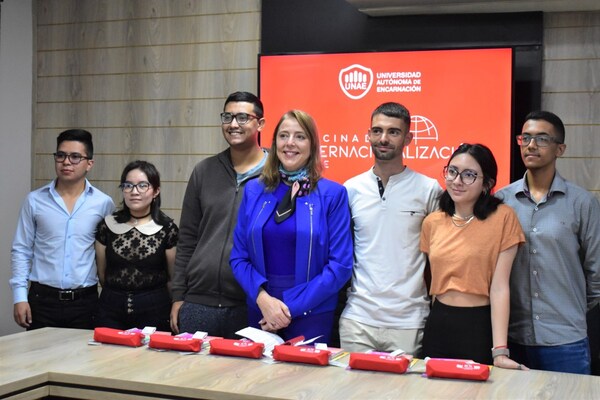 ESTUDIANTES DE 4 PAÍSES CURSARÁN EN LA UNAE EN EL MARCO DE LA MOVILIDAD INTERNACIONAL