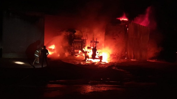 Naranjal: Padre e hijos heridos tras incendio de su estancia - Noticias Paraguay