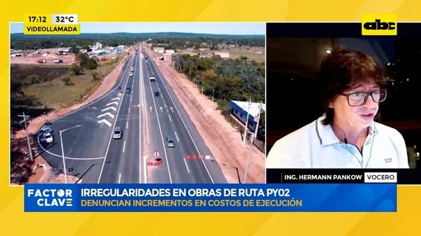 Video: irregularidades en obras de ruta PY02 - Factor Clave - ABC Color