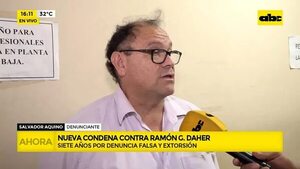 Video: Nueva condena contra Ramón González Daher  - ABC Noticias - ABC Color