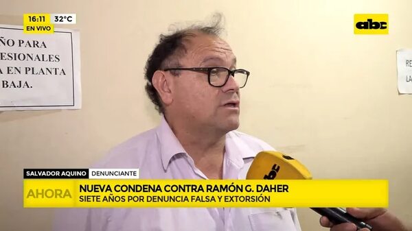 Video: Nueva condena contra Ramón González Daher - ABC Noticias - ABC Color