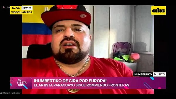 Video: ¡Humbertiko de gira por Europa! - Ensiestados - ABC Color