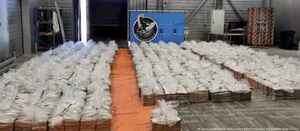 Países Bajos decomisa ocho toneladas de cocaína, un récord
