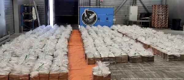 Países Bajos decomisa ocho toneladas de cocaína, un récord