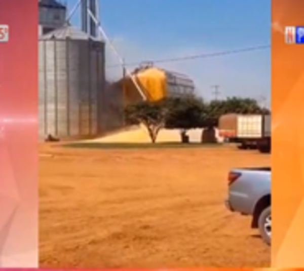 Silo se desploma en San Pedro - Paraguay.com