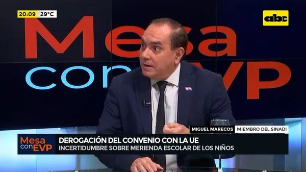 Convenio con la Unión Europea: Incertidumbre sobre la merienda escolar de los niños - Mesa de Periodistas - ABC Color