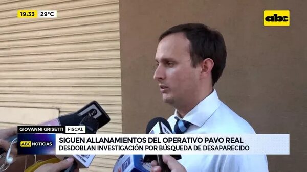 Operativo Pavo Real: Buscan cadáver de socio comercial de Pavão - ABC Noticias - ABC Color