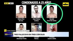 Disputa interna entre miembros del PCC: tres fallecidos en tres cárceles  - ABC Noticias - ABC Color