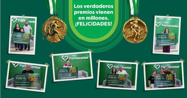 La Nación / Farmacenter anuncia a los ganadores de su promoción