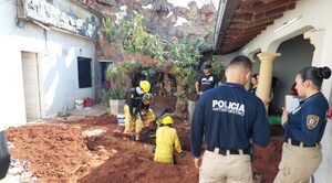 Allanan vivienda y buscan el cuerpo de una persona desaparecida - Noticiero Paraguay