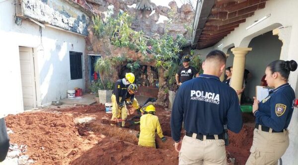 Allanan vivienda y buscan el cuerpo de una persona desaparecida - Noticiero Paraguay