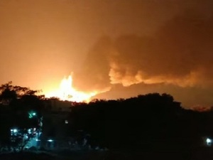 Deposito clandestino de combustible se incendió en Nanawa - La Tribuna