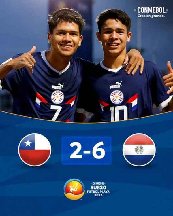 Los Pynandi golean a Chile y van por Colombia en semifinal Sub 20