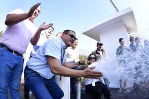 Itaipu inauguró nuevo sistema de agua en barrio de Hernandarias - .::Agencia IP::.