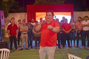 Gobernador electo de Guairá participó de la sesión extraordinaria de la Junta.